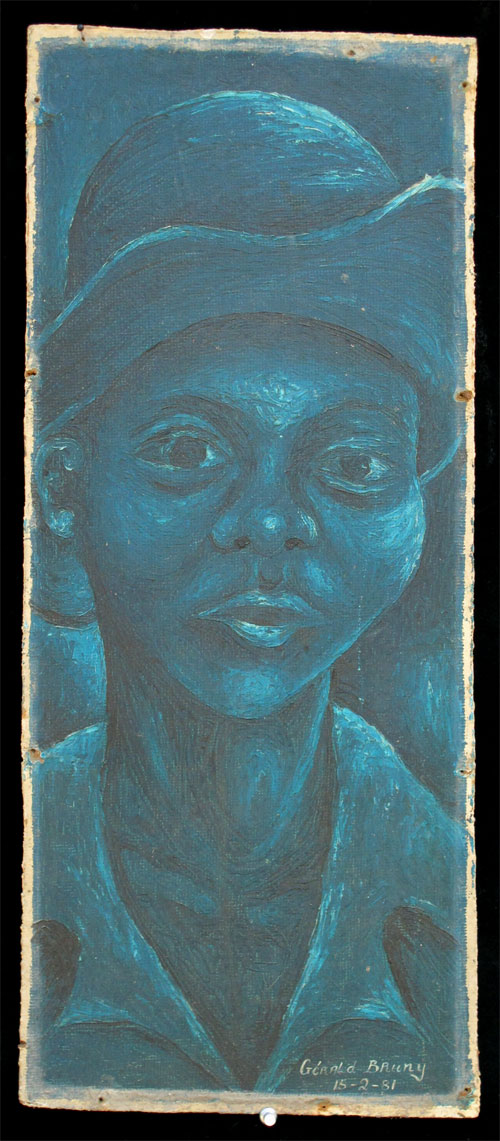 Portrait in Blue