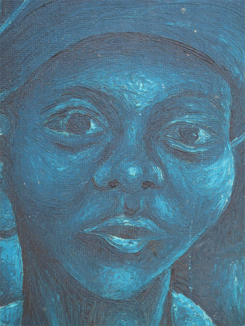 Portrait in Blue