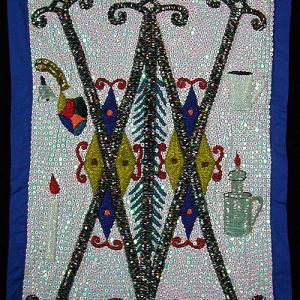 "Aizan" Vodou Flag