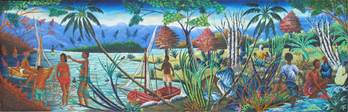 Swimming Scene