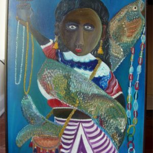 Girl with Fish