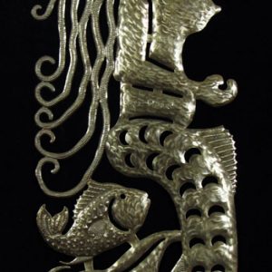 Sirene avec Deux Poissons