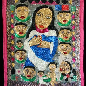 Manman Marie - Vodou Flag