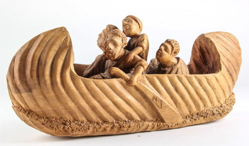 Figures in a Boat
