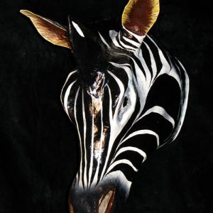 Zebra Carnival Mask