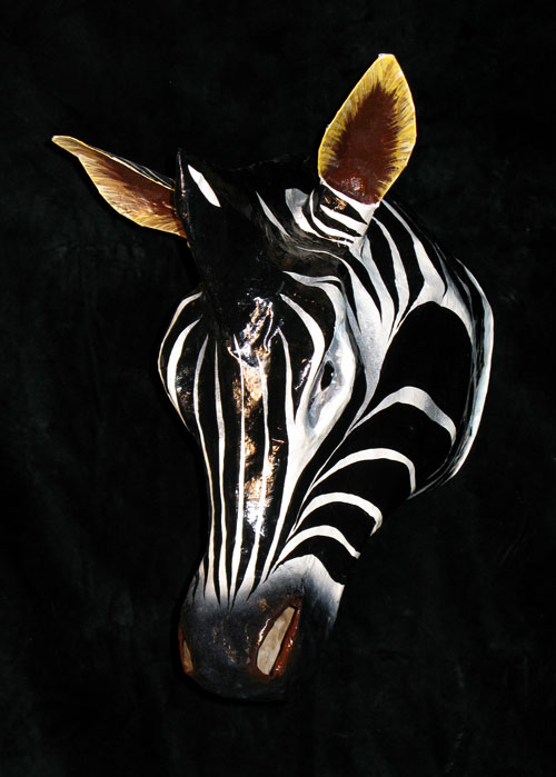 Zebra Carnival Mask