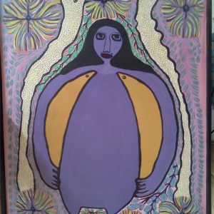 Purple Spirit with Snakes