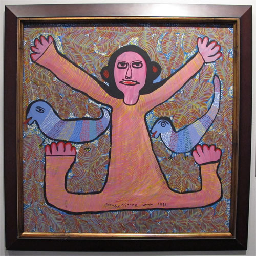 Spirit with Blue Birds
