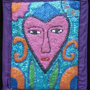 Erzulie Freda Sequinned Banner
