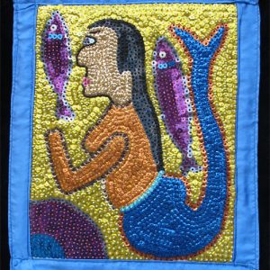 La Sirene Sequinned Banner