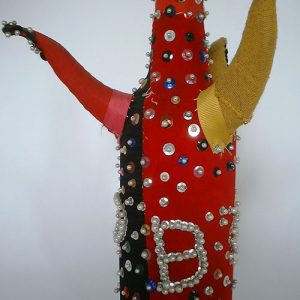 Bossou Trois Cornes Vodou Bottle