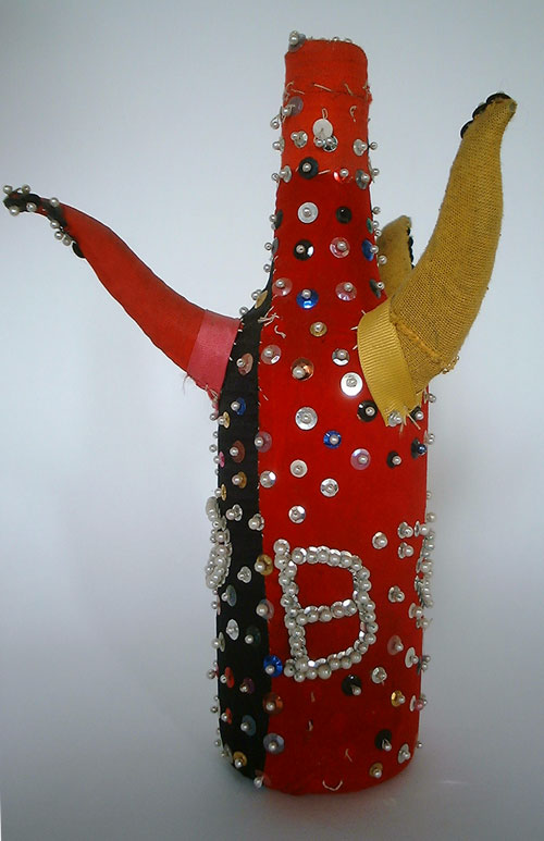 Bossou Trois Cornes Vodou Bottle