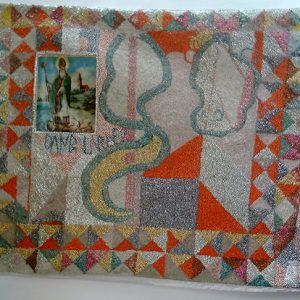 Damballa Antique Vodou Banner