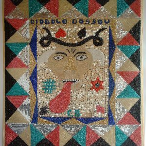 Diabolo Bossou Antique Vodou Banner