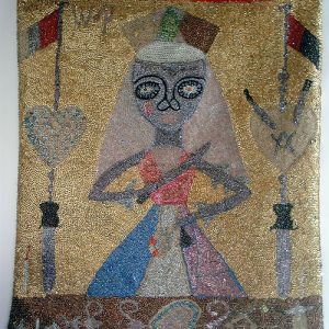 Erzulie - Antique Vodou Banner