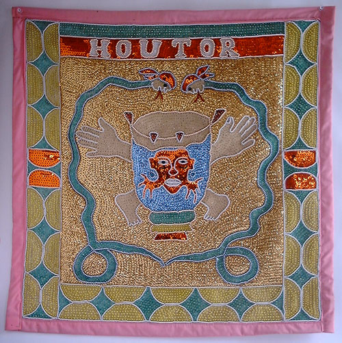 Houtor - Antique Vodou Banner