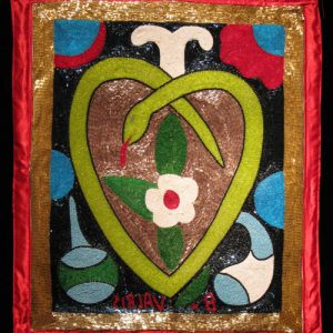 Erzulie/Damballa Vodou Banner