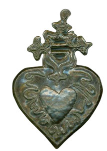 Hearts for Haiti! Recycled Steel-drum Heart Ornaments