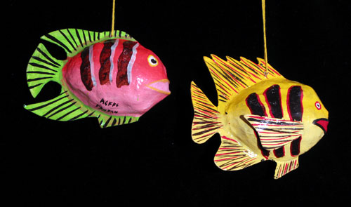 Papier Maché Fish