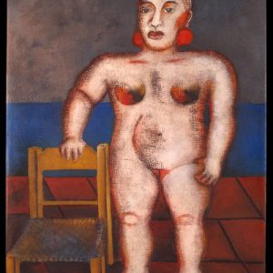Woman with Chair