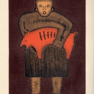 Woman with a Pig