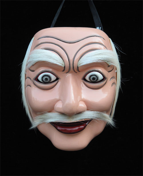 Topeng Tua (Old Man) Mask