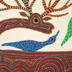Antelopes with Birds