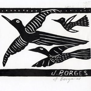 Birds in Flight (black and white)