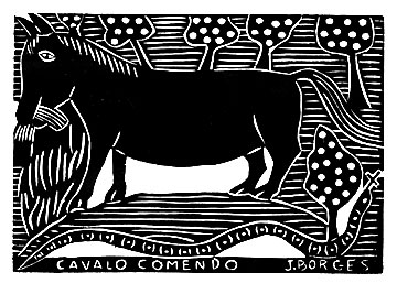 Cavalo Comendo