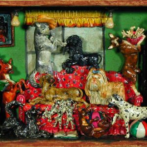 La Casa de los Perros (House of Dogs) Retablo