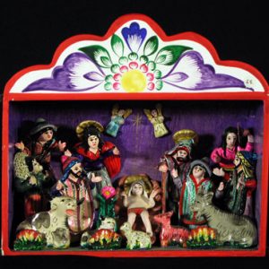Nacimiento (Nativity) - Retablo