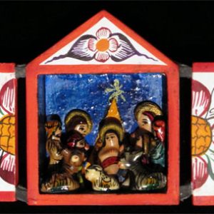 Nacimiento (Nativity) - Small Retablo