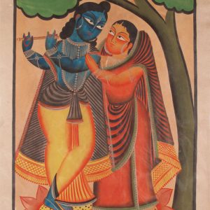 Kalighat Krishna and Gopi