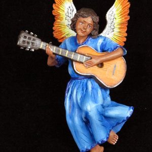 Retablo Angel Ornament (guitar)