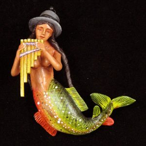 Retablo La Sirena (Mermaid) Ornament