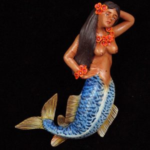 Retablo La Sirena (Mermaid) Ornament