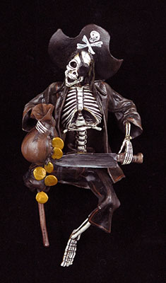 Skeleton Pirate - Retablo figure