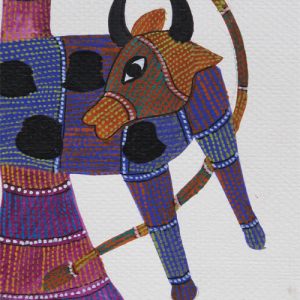 Tree of Life with Purple Cow