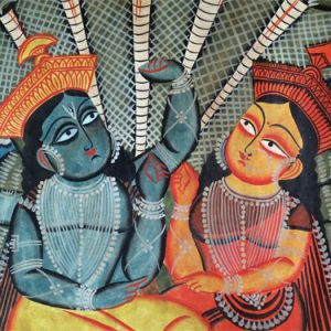 Krishna and Manasa
