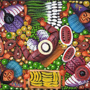 Market Scene III (Bird's Eye View)