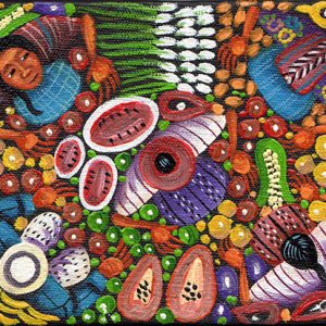 Market Scene V (Bird's Eye View)