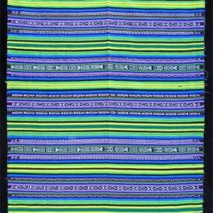 Jaspé Cotton and Synthetic Ikat Skirt Fabric