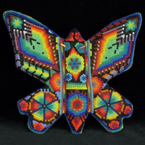 Huichol Beaded Mariposa (Large Butterfly)