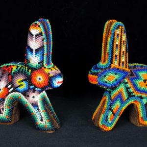 Huichol Beaded Conejo (Rabbit)