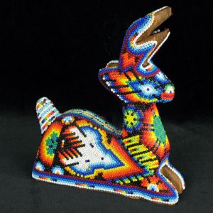 Huichol Beaded Venado (Deer)