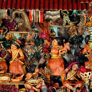Curandero de la Selva (Jungle Healer) Retablo