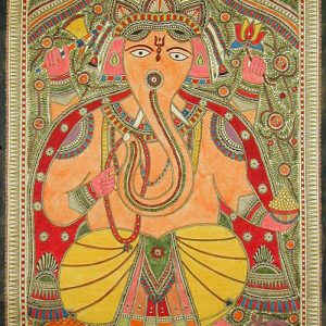 Ganesh - Mithila painting
