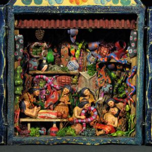 Medium Curandero de la Selva (Jungle Healer) Retablo