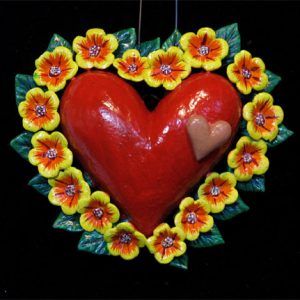 Retablo Heart Ornament