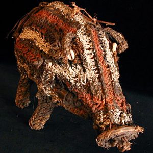 Woven Fetish Pig